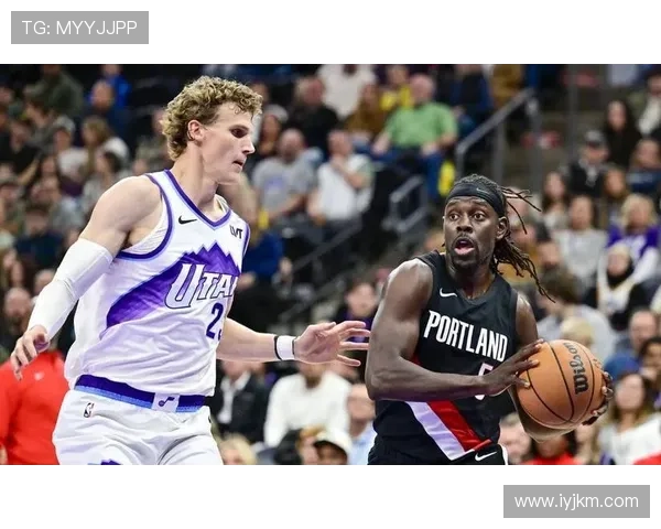 杨瀚森关键两分马尔卡宁砍下32分 开拓者客场险胜爵士